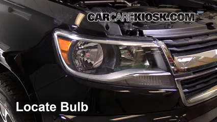 2016 Chevrolet Colorado LT 2.5L 4 Cyl. Crew Cab Pickup Lights Parking Light (replace bulb)