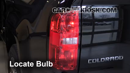 2016 Chevrolet Colorado LT 2.5L 4 Cyl. Crew Cab Pickup Luces Luz de reversa (reemplazar foco)