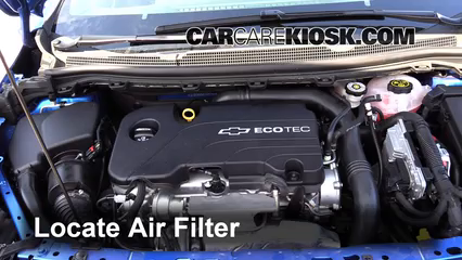 2016 Chevrolet Cruze LT 1.4L 4 Cyl. Turbo Air Filter (Engine)