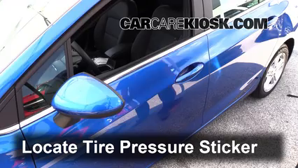 2016 Chevrolet Cruze LT 1.4L 4 Cyl. Turbo Tires & Wheels Check Tire Pressure