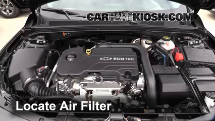 2016 Chevrolet Malibu LT 1.5L 4 Cyl. Turbo Air Filter (Engine) Replace