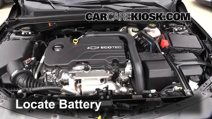 2016 Chevrolet Malibu LT 1.5L 4 Cyl. Turbo Battery Clean Battery & Terminals
