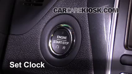 2016 Ford Explorer Limited 2.3L 4 Cyl. Turbo Horloge Régler l'horloge