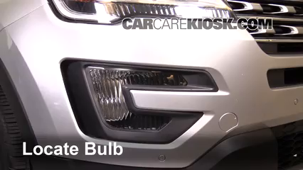 2016 Ford Explorer Limited 2.3L 4 Cyl. Turbo Lights Fog Light (replace bulb)