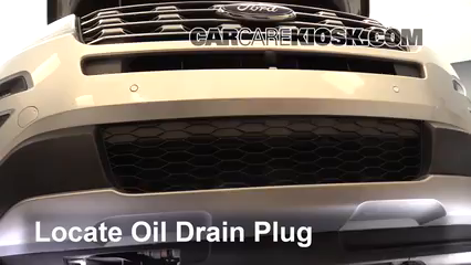 2016 Ford Explorer Limited 2.3L 4 Cyl. Turbo Aceite Cambiar aceite y filtro de aceite