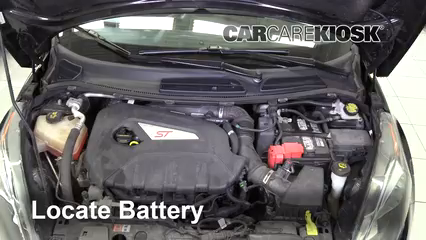 2016 Ford Fiesta ST 1.6L 4 Cyl. Turbo Batterie Changement