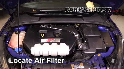 2016 Ford Focus ST 2.0L 4 Cyl. Turbo Filtro de aire (motor)