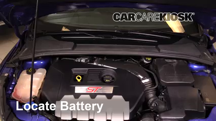 2016 Ford Focus ST 2.0L 4 Cyl. Turbo Batterie Nettoyer la batterie et les cosses