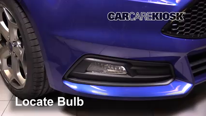 2016 Ford Focus ST 2.0L 4 Cyl. Turbo Éclairage Feu antibrouillard (remplacer l'ampoule)