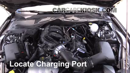2016 Ford Mustang V6 3.7L V6 Coupe Aire Acondicionado Agregar Freón