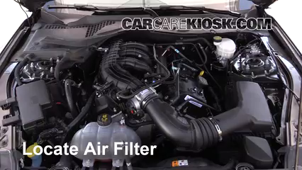 2016 Ford Mustang V6 3.7L V6 Coupe Filtre à air (moteur) Contrôle