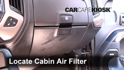 2016 GMC Sierra 2500 HD Denali 6.6L V8 Turbo Diesel Air Filter (Cabin)