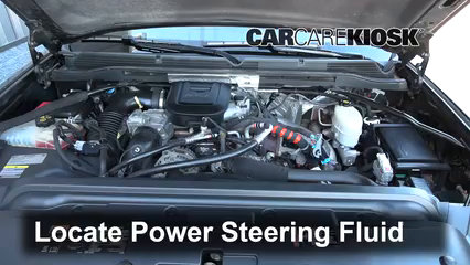 2016 GMC Sierra 2500 HD Denali 6.6L V8 Turbo Diesel Power Steering Fluid