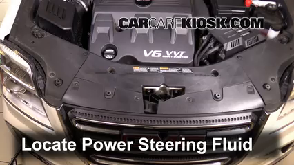 2016 GMC Terrain SLT 3.6L V6 FlexFuel Power Steering Fluid