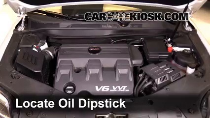 Transmission Fluid Level Check 2016 GMC Terrain SLT 3.6L V6 FlexFuel
