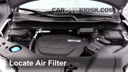 2016 Honda Pilot EX 3.5L V6 Filtre à air (moteur)