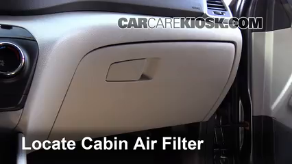2016 Hyundai Tucson SE 2.0L 4 Cyl. Air Filter (Cabin) Check
