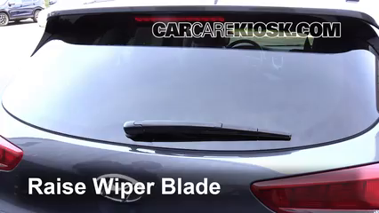 2016 Hyundai Tucson SE 2.0L 4 Cyl. Windshield Wiper Blade (Rear) Replace Wiper Blade