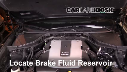 2016 Infiniti Q70 3.7 3.7L V6 Brake Fluid