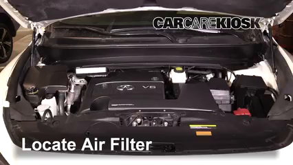 2016 Infiniti QX60 3.5L V6 Filtre à air (moteur)