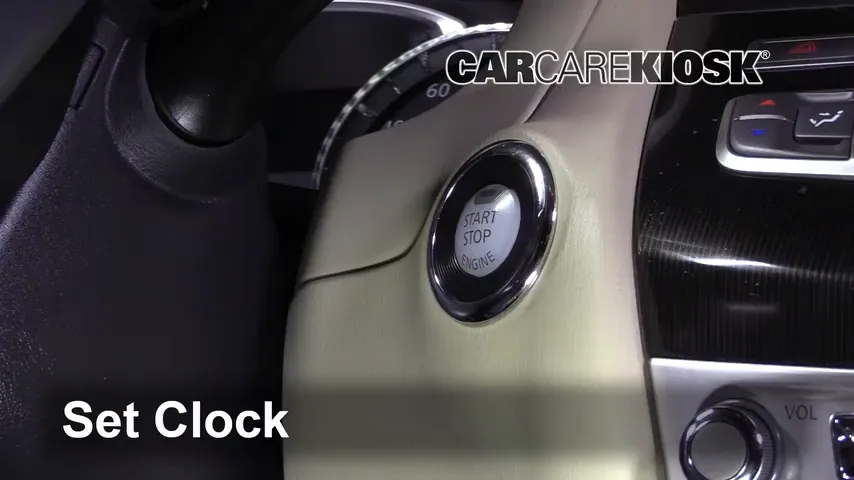 Infinity Cars Clock How to Set the Clock / Change Time on a 2016 Infiniti QX60 3.5L V6