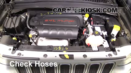 2016 Jeep Renegade Limited 2.4L 4 Cyl. Hoses Check Hoses