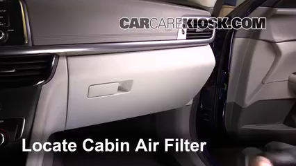 2016 Kia Optima EX 2.4L 4 Cyl. Air Filter (Cabin)