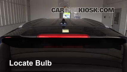 2016 Kia Sorento LX 3.3L V6 Lights Center Brake Light (replace bulb)