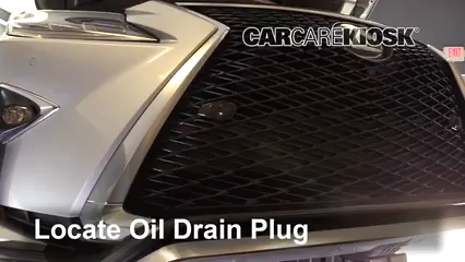 2016 Lexus RX350 3.5L V6 Huile Changer l'huile et le filtre à huile