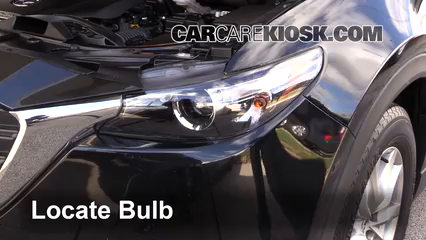 2016 Mazda CX-9 Sport 2.5L 4 Cyl. Turbo Lights Parking Light (replace bulb)