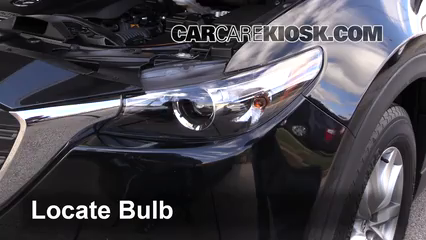 2016 Mazda CX-9 Sport 2.5L 4 Cyl. Turbo Lights Turn Signal - Front (replace bulb)