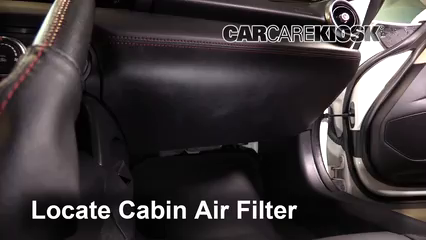 2016 Mazda MX-5 Miata Grand Touring 2.0L 4 Cyl. Air Filter (Cabin)