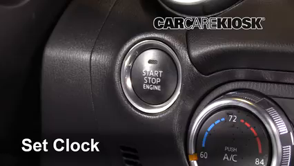 2016 Mazda MX-5 Miata Grand Touring 2.0L 4 Cyl. Clock