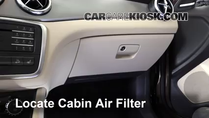 2016 Mercedes-Benz GLA250 4Matic 2.0L 4 Cyl. Turbo Air Filter (Cabin)