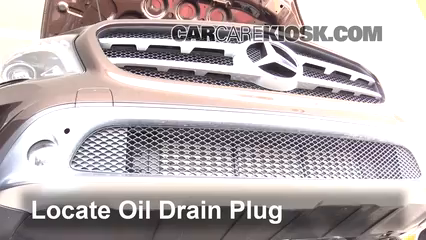 2016 Mercedes-Benz GLA250 4Matic 2.0L 4 Cyl. Turbo Huile Changer l'huile et le filtre à huile