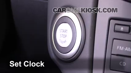2016 Nissan 370Z 3.7L V6 Coupe Clock Set Clock
