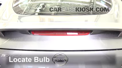 2016 Nissan 370Z 3.7L V6 Coupe Lights Center Brake Light (replace bulb)