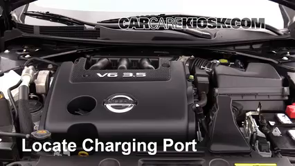 2016 Nissan Altima SL 3.5L V6 Air Conditioner Recharge Freon