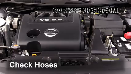 2016 Nissan Altima SL 3.5L V6 Hoses Check Hoses