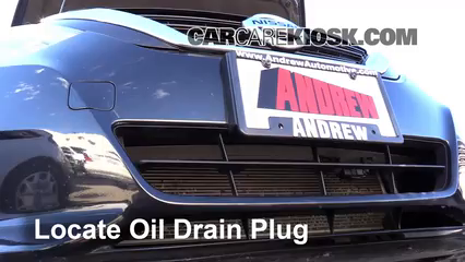 2016 Nissan Altima SL 3.5L V6 Oil Change Oil and Oil Filter