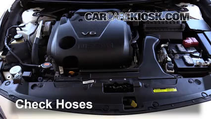 2016 Nissan Maxima SR 3.5L V6 Hoses Check Hoses