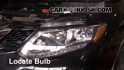 2016 Nissan Rogue S 2.5L 4 Cyl. Lights Daytime Running Light (replace bulb)