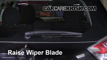 Rear Wiper Blade Change Nissan Rogue Nissan Rogue S L Cyl