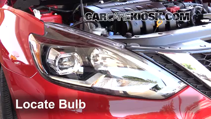 2016 Nissan Sentra FE+S 1.8L 4 Cyl. Lights Parking Light (replace bulb)