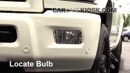2016 Ram 3500 Laramie 6.4L V8 Crew Cab Pickup (4 Door) Éclairage Feu antibrouillard (remplacer l'ampoule)