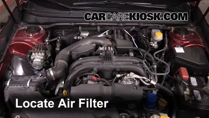 2016 Subaru Outback 2.5i Premium 2.5L 4 Cyl. Air Filter (Engine) Check