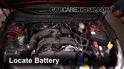 2016 Subaru Outback 2.5i Premium 2.5L 4 Cyl. Battery Replace