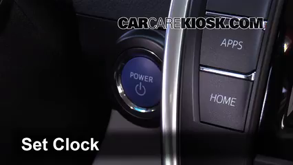 2016 Toyota Camry Hybrid LE 2.5L 4 Cyl. Clock