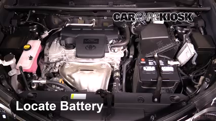 2016 Toyota RAV4 Limited 2.5L 4 Cyl. Battery Replace