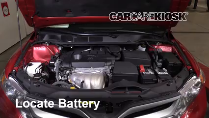 2016 Toyota Venza LE 2.7L 4 Cyl. Battery Replace